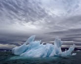 PA-1008-Groenland, Baie de Qaanaaq, iceberg, sculpture éphémére